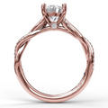 Fana Engagement Rings in Rose Gold containing Diamond S3076/RG