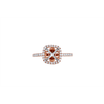 Natalie K. Engagement Rings in Rose Gold containing Diamond NK32738-14RW