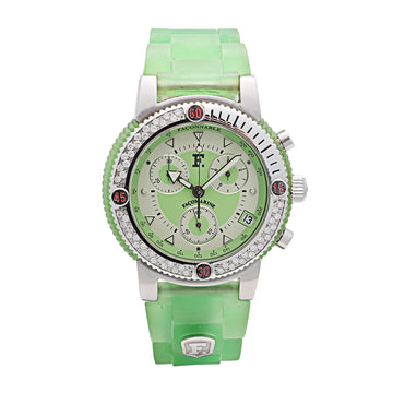 Faconnable watch in Alternative Metals Facomarine-Lime Green