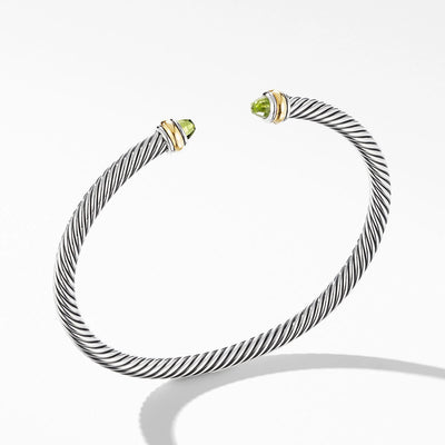 David Yurman Bracelets in Mixed Metals containing Peridot B14711S8APRM