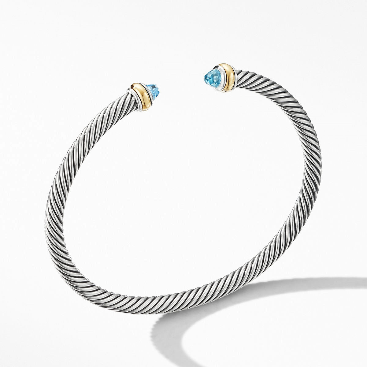 David Yurman Bracelets in Mixed Metals containing Blue topaz  B14711S8ABTM