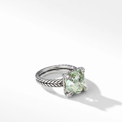 David Yurman Rings in Silver containing Other, Multi-gemstone, Diamond R12643DSSAPLDI7
