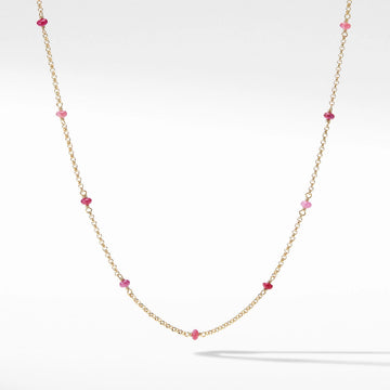 David Yurman Necklaces in Yellow Gold containing Ruby N1477888ARU22