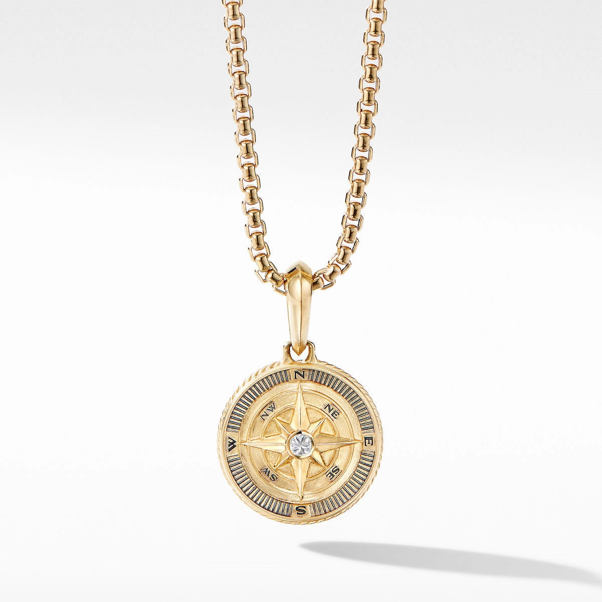 David Yurman Pendants in Yellow Gold containing Diamond D15885M88ADI