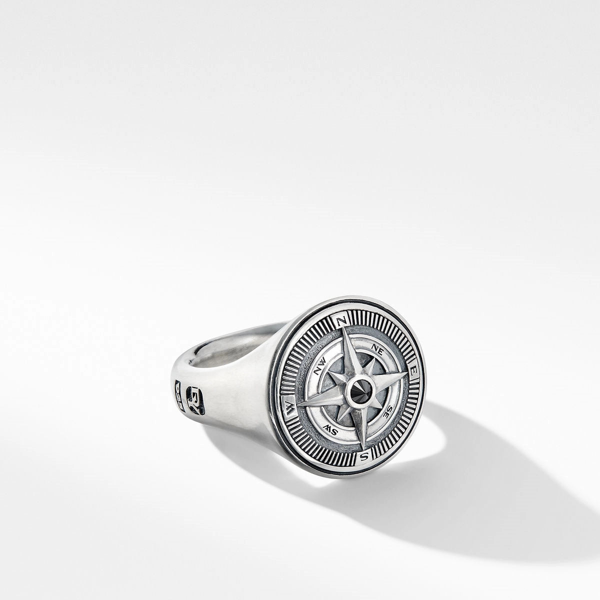David Yurman Rings in Silver containing Black diamond R25391MSSABD10