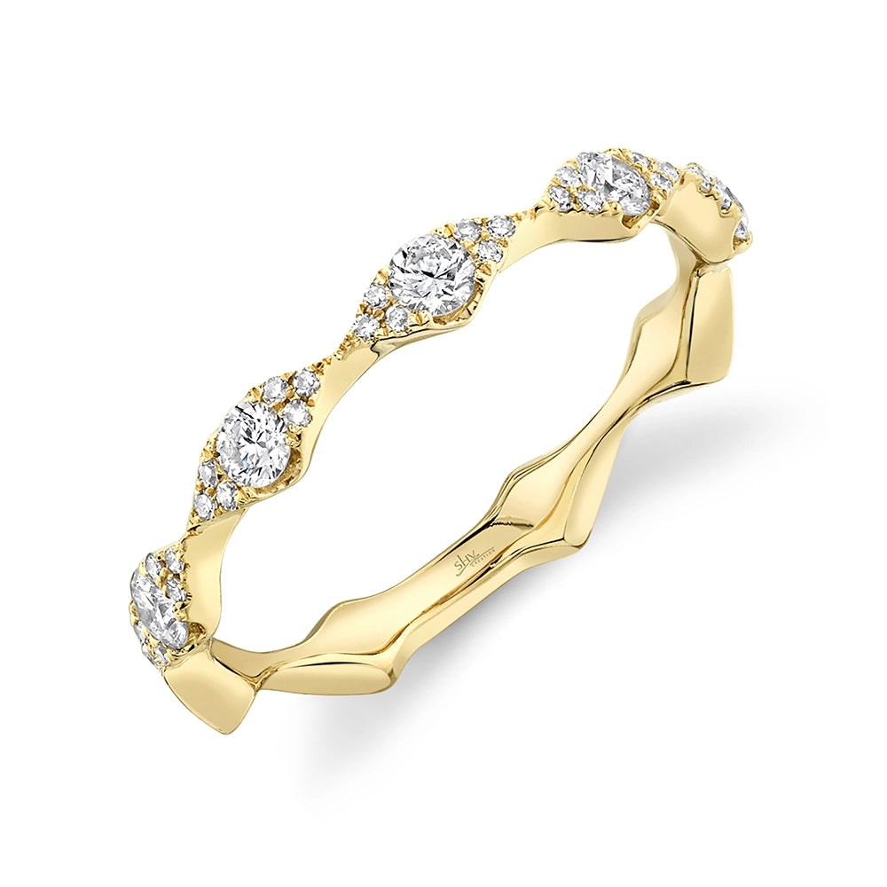Wedding Bands Wedding Rings in Yellow Gold containing Diamond 390289