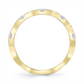 Wedding Bands Wedding Rings in Yellow Gold containing Diamond 390289