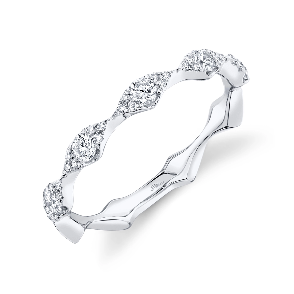 Wedding Bands Rings in White Gold containing Diamond 390290