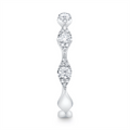 Wedding Bands Rings in White Gold containing Diamond 390290