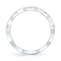 Wedding Bands Rings in White Gold containing Diamond 390290