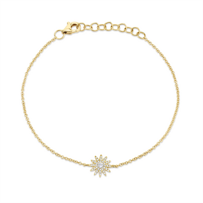 csv_image Bracelets Bracelet in Yellow Gold containing Diamond 390305