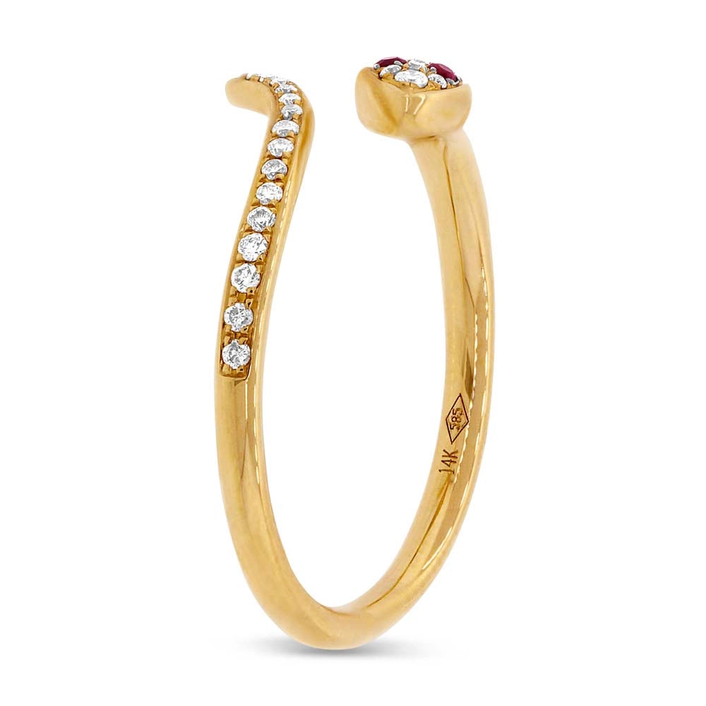 Rings Rings in Yellow Gold containing Multi-gemstone, Diamond, Ruby 390417