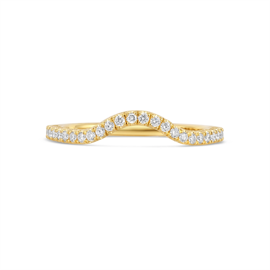 Tacori Wedding Rings in Yellow Gold containing Diamond HT 2561 B 1/2 Y R