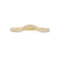 Tacori Wedding Rings in Yellow Gold containing Diamond HT 2561 B 1/2 Y R