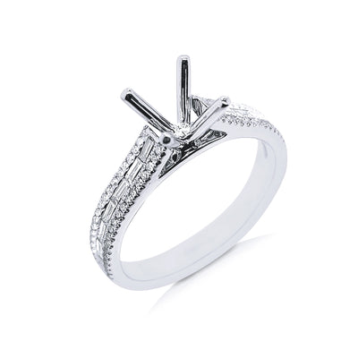 csv_image Engagement Collections Engagement Ring in White Gold containing Diamond 390765
