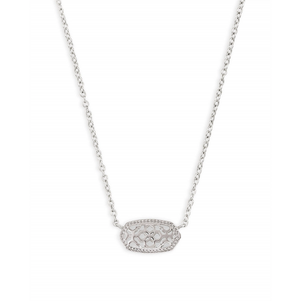 Kendra Scott Elisa Necklace in Silver Filigree