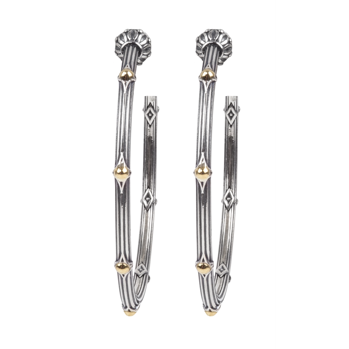 Konstantino Earrings in Mixed Metals SKMK3160-130