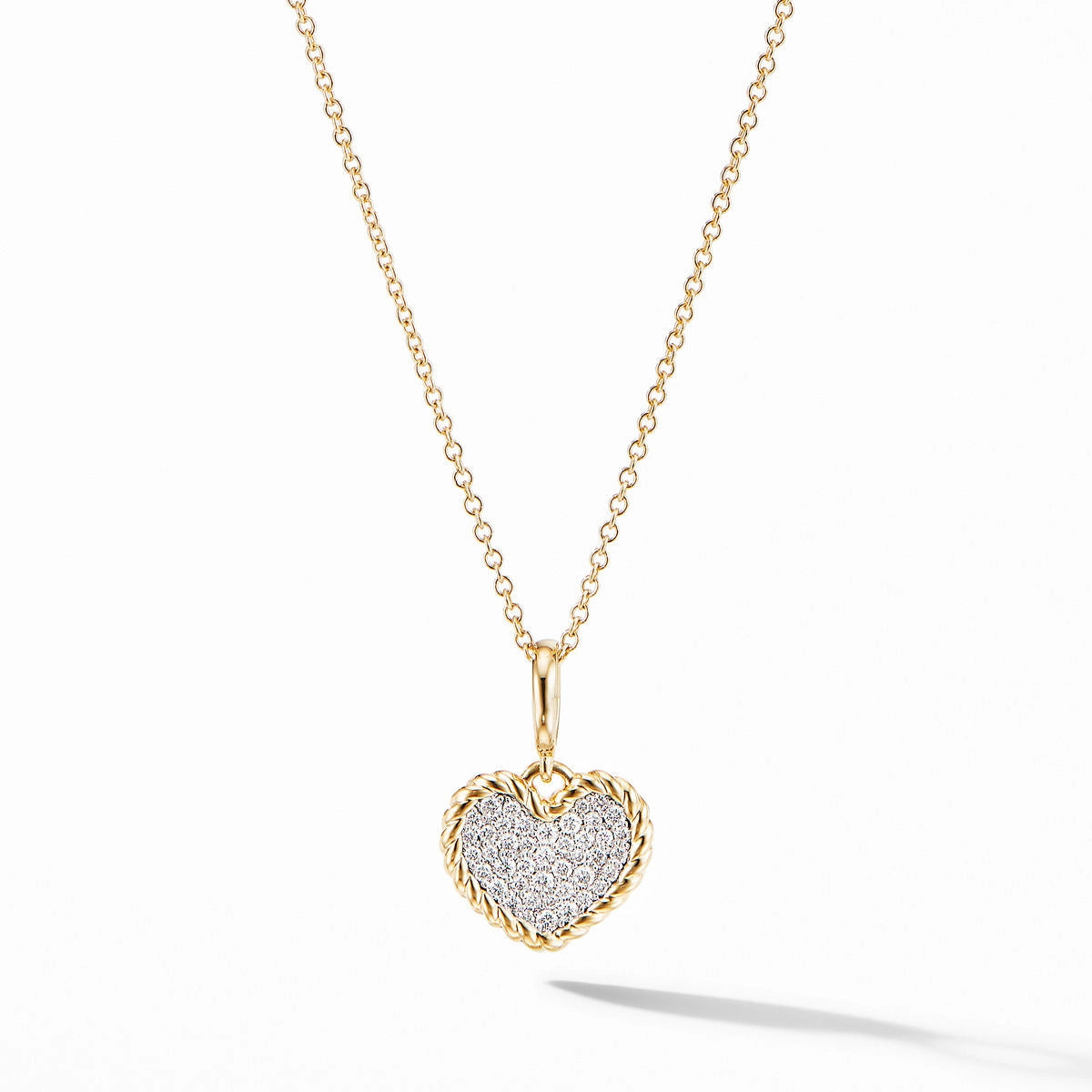 David Yurman Necklaces in Yellow Gold containing Diamond N16109D88ADI18