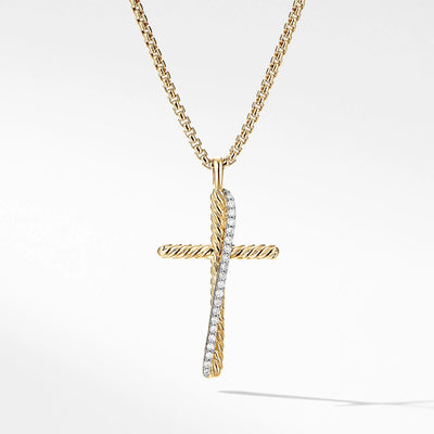 David Yurman Necklaces in Yellow Gold containing Diamond N07374D88ADI17