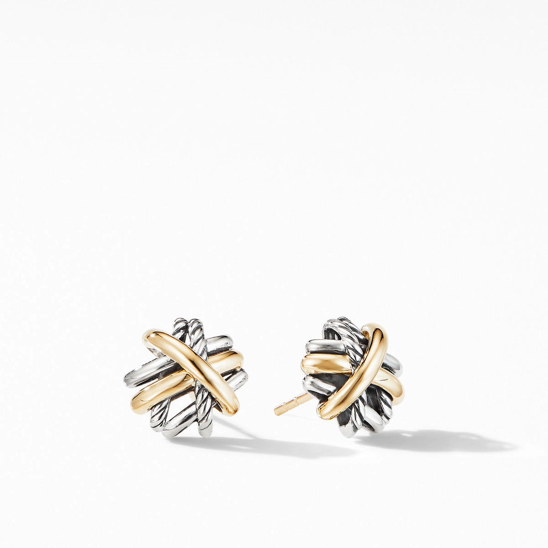 David Yurman Earrings in Mixed Metals E13228S8