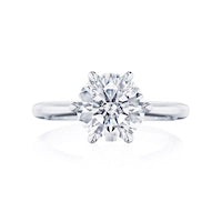 Tacori Engagement Rings in Platinum/Palladium containing Diamond HT 2674 RD 9