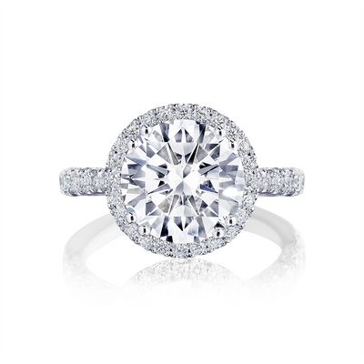 csv_image Tacori Engagement Ring in Platinum/Palladium containing Diamond HT 2670 RD 8.5