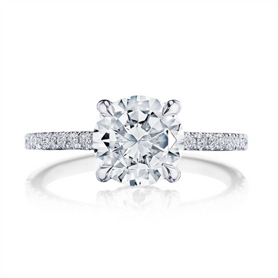 csv_image Tacori Engagement Ring in White Gold containing Diamond 2670 1.5 RD 7.5 W