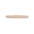 csv_image Tacori Wedding Ring in Rose Gold containing Diamond 2670 1.5 B 1/2 PK