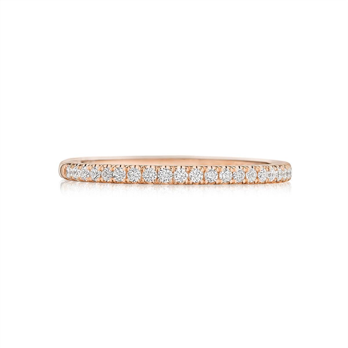 csv_image Tacori Wedding Ring in Rose Gold containing Diamond 2670 1.5 B 1/2 PK