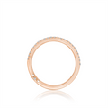 csv_image Tacori Wedding Ring in Rose Gold containing Diamond 2670 1.5 B 1/2 PK