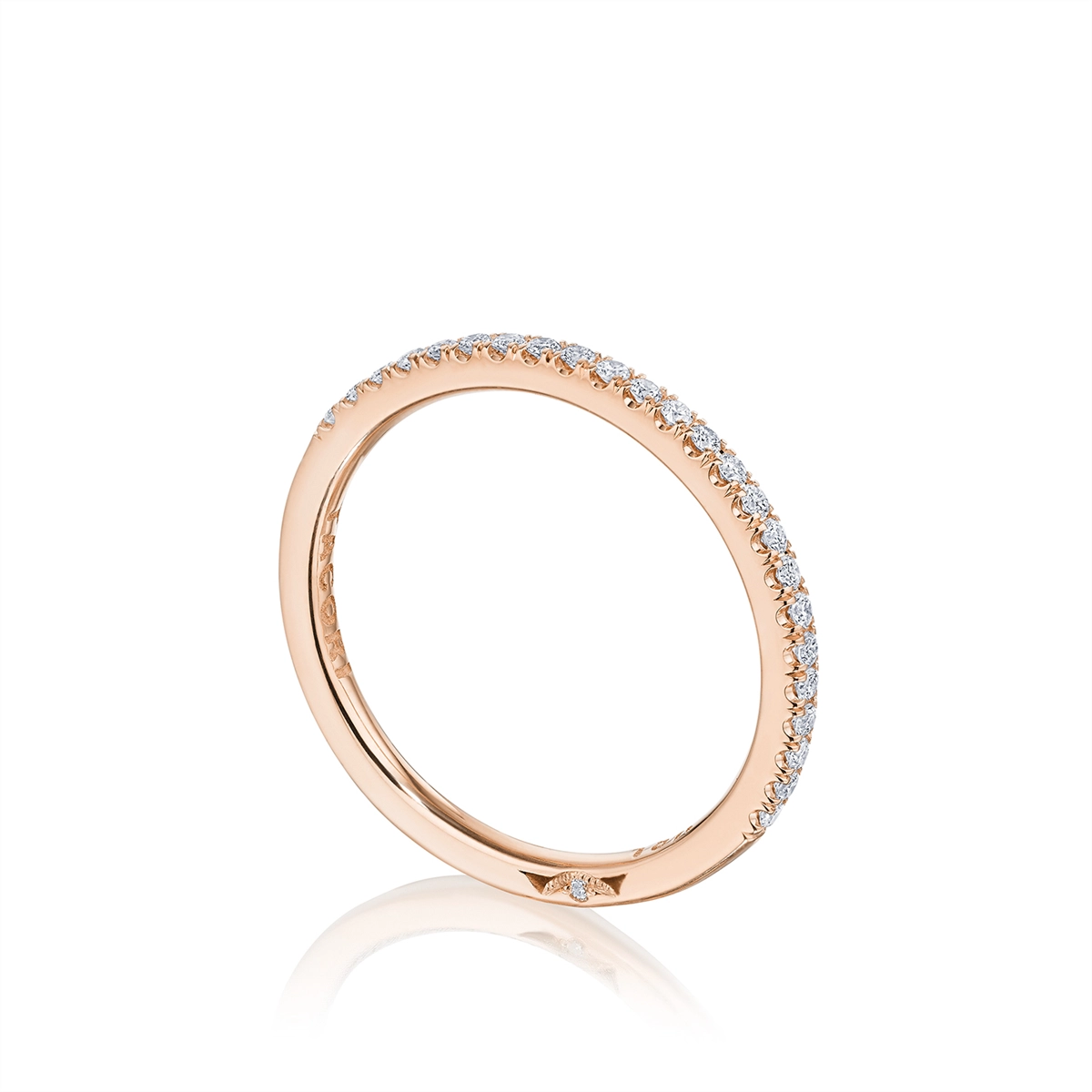 csv_image Tacori Wedding Ring in Rose Gold containing Diamond 2670 1.5 B 1/2 PK