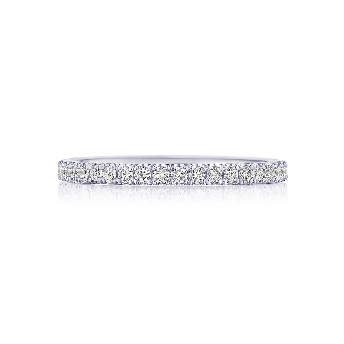 Tacori Wedding Rings in White Gold containing Diamond 2670 B 1/2 W