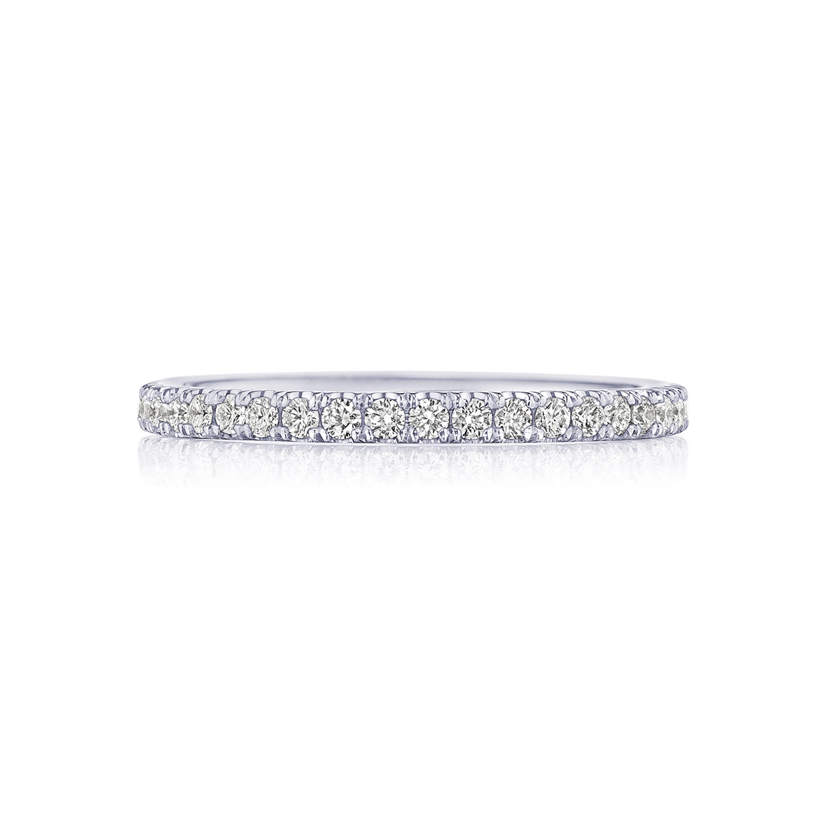 Tacori Wedding Rings in White Gold containing Diamond 2670 B 1/2 W