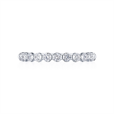 csv_image Tacori Wedding Ring in White Gold containing Diamond 2666 2.5 B 1/2 W