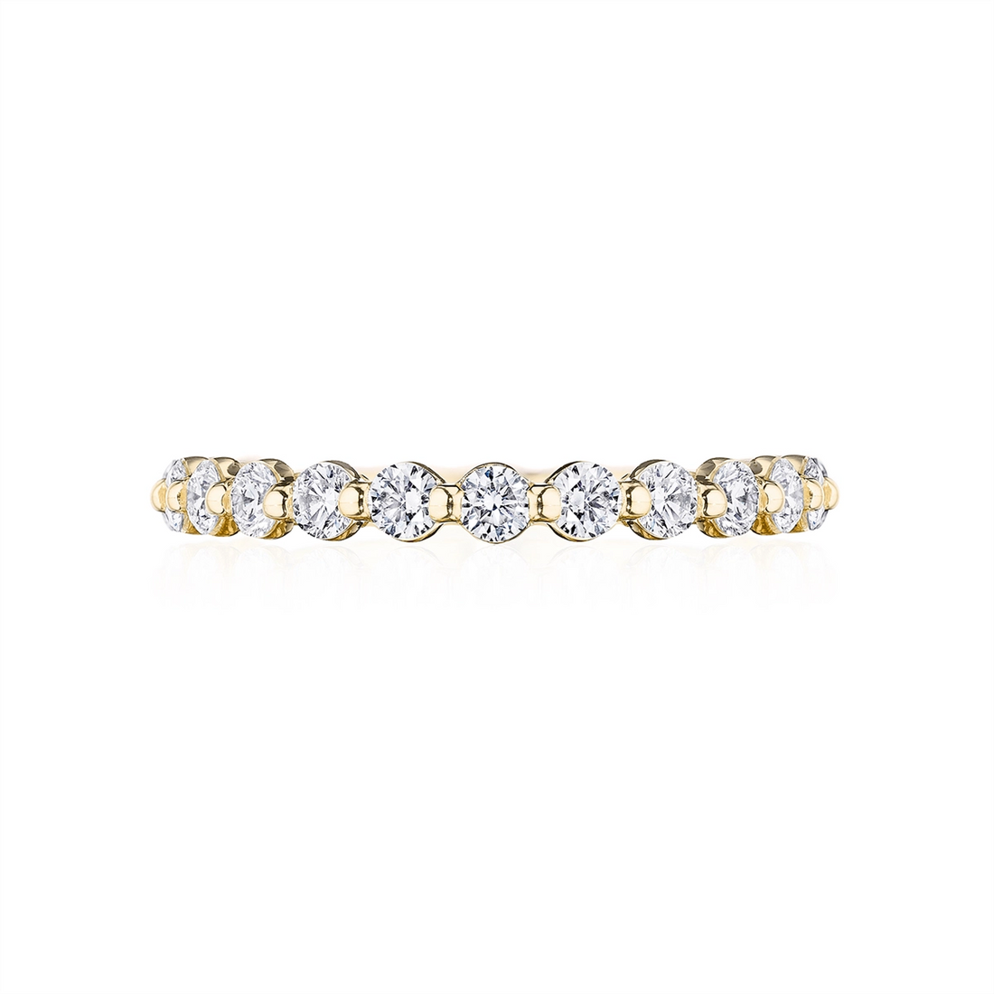 Tacori Wedding Rings in Yellow Gold containing Diamond 2666 2.5 B 1/2 Y