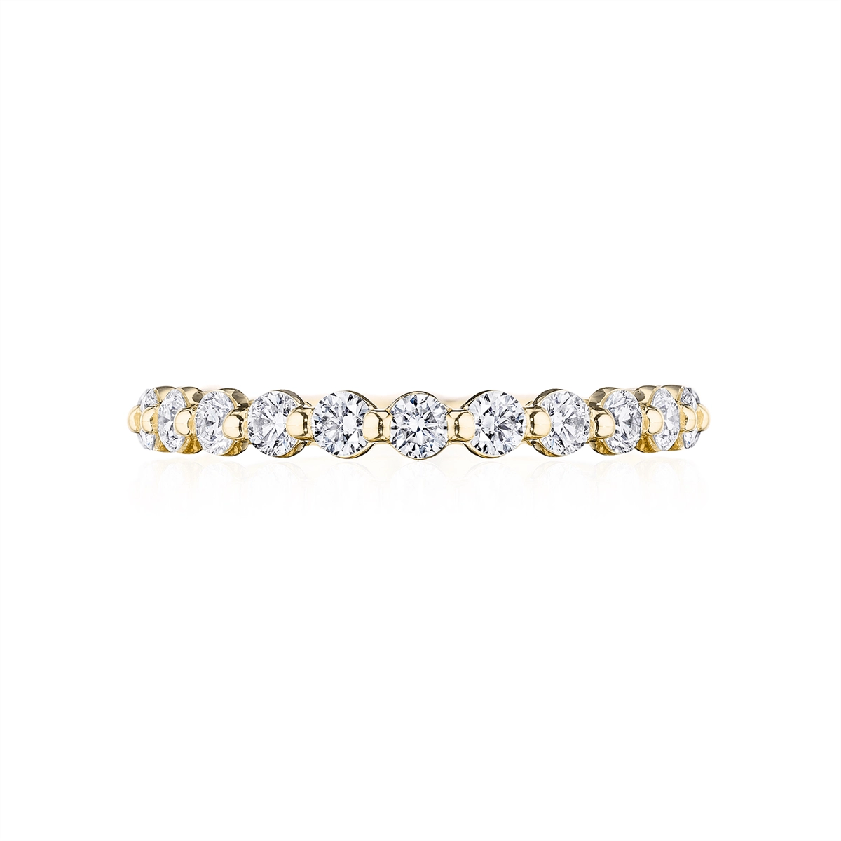 Tacori Wedding Rings in Yellow Gold containing Diamond 2666 2.5 B 1/2 Y