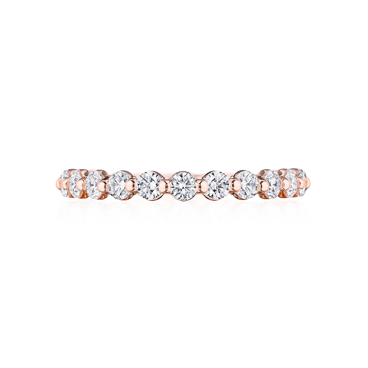 Tacori Wedding Rings in Rose Gold containing Diamond 393466