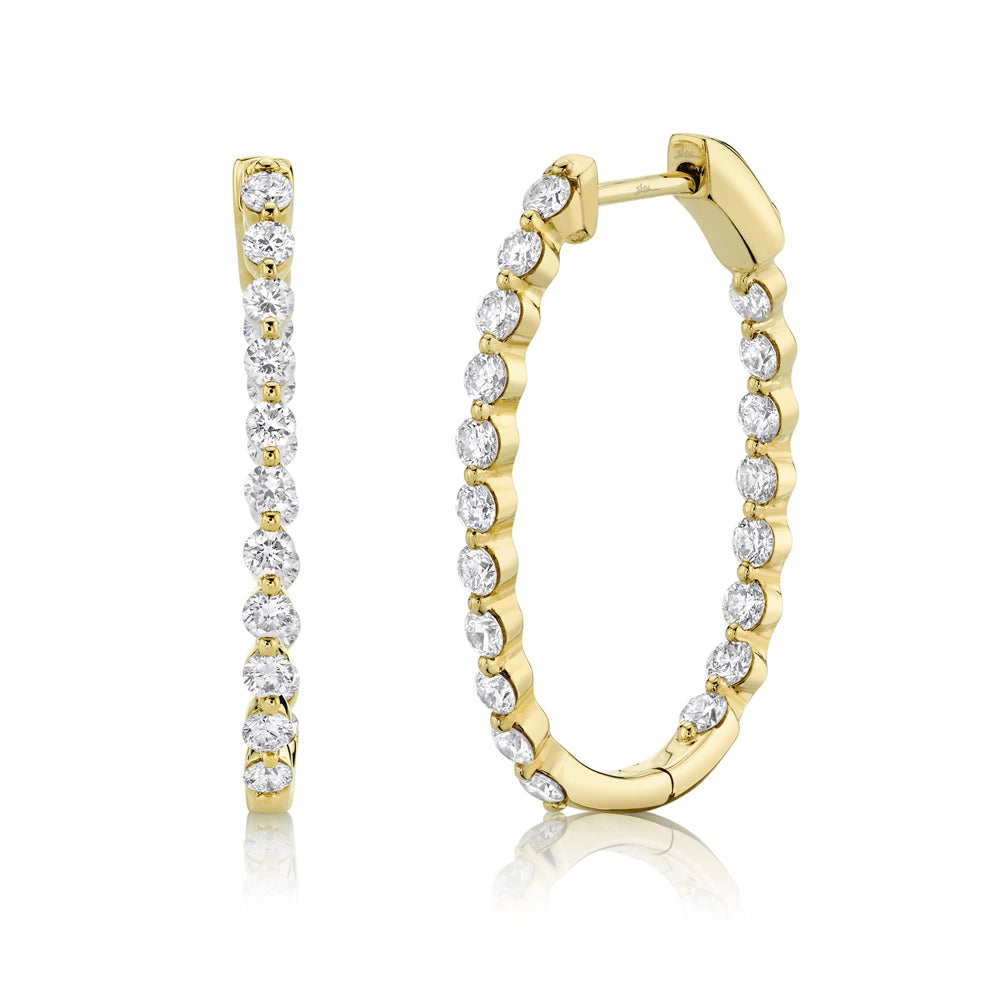 Earrings Earrings in Yellow Gold containing Diamond 393688