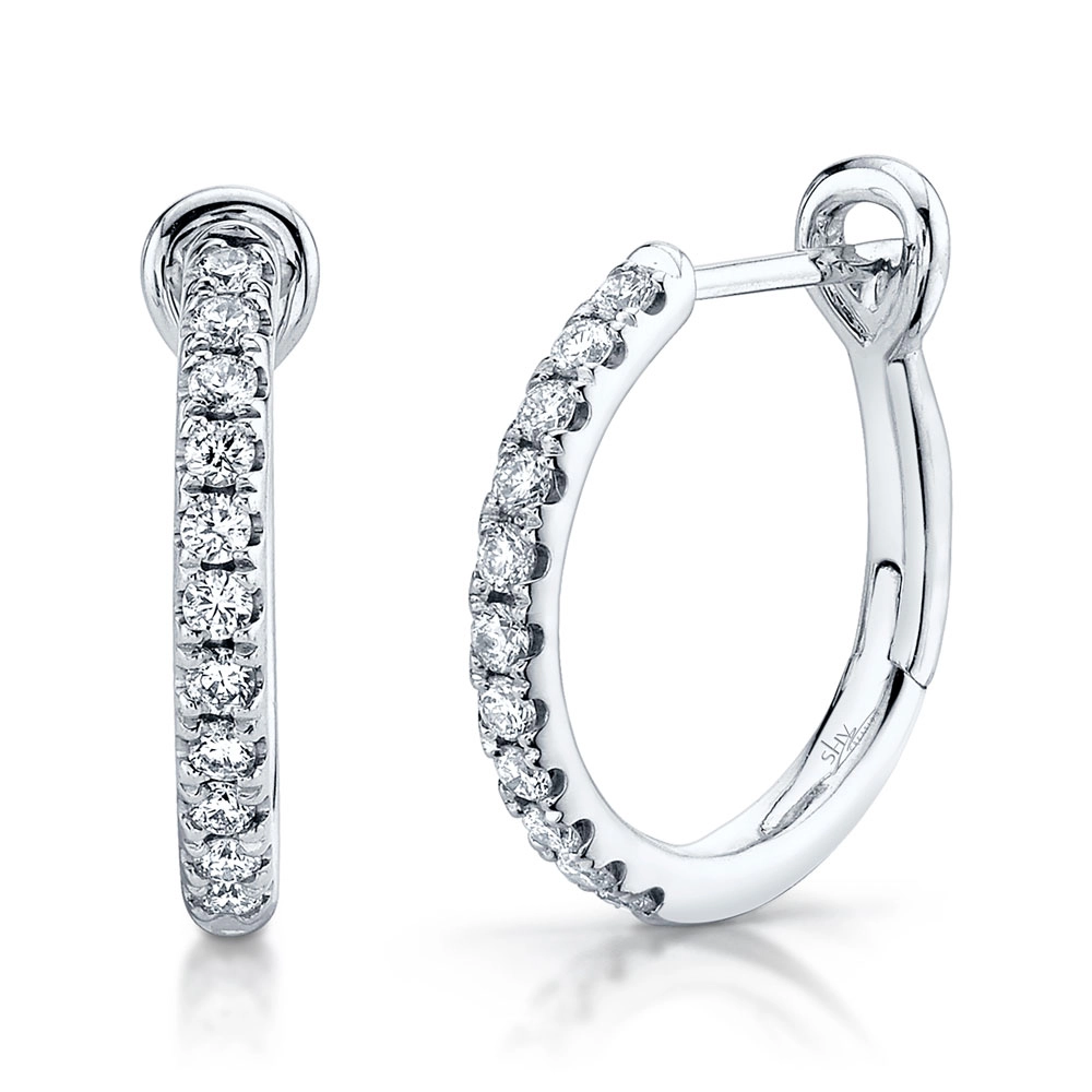 Earrings Earrings in White Gold containing Diamond 393689