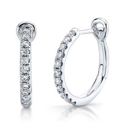 Earrings Earrings in White Gold containing Diamond 393689