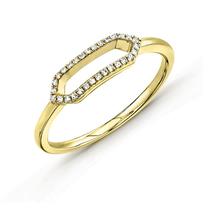 csv_image Rings Ring in Yellow Gold containing Diamond 393704