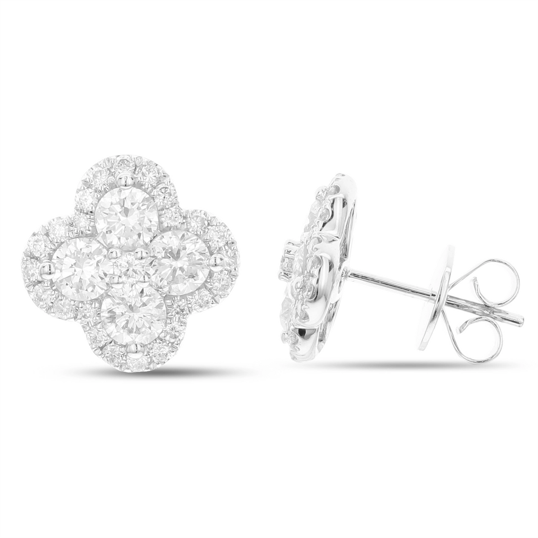 Earrings Earrings in White Gold containing Diamond 393728