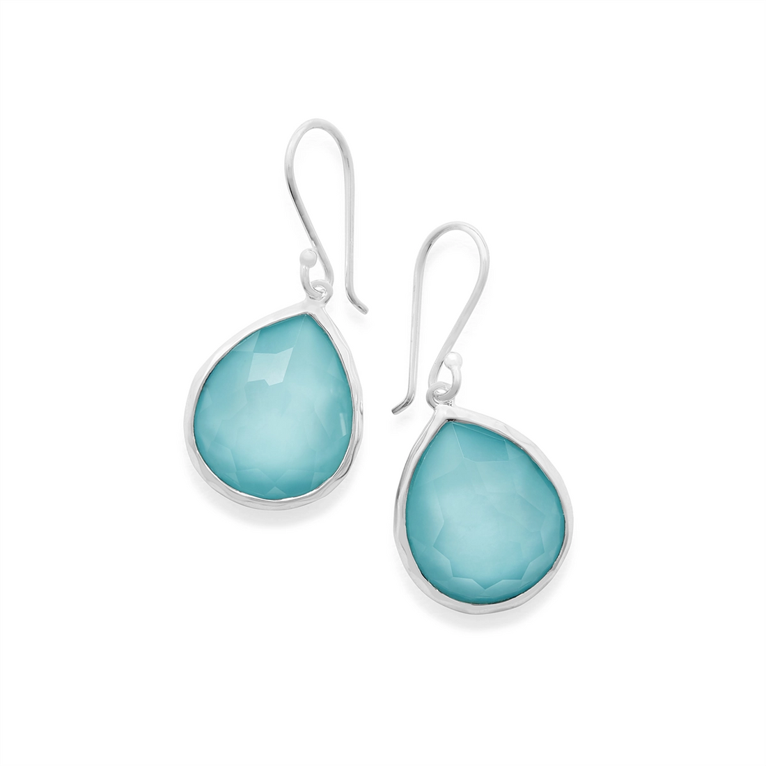 Ippolita Earrings in Silver containing Quartz, Multi-gemstone, Turquoise SE118DFTQ