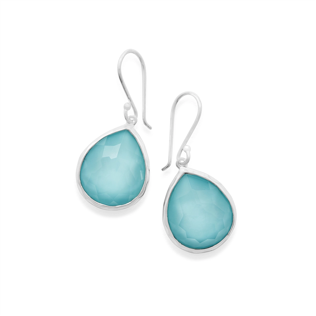 Ippolita Earrings in Silver containing Quartz, Multi-gemstone, Turquoise SE118DFTQ