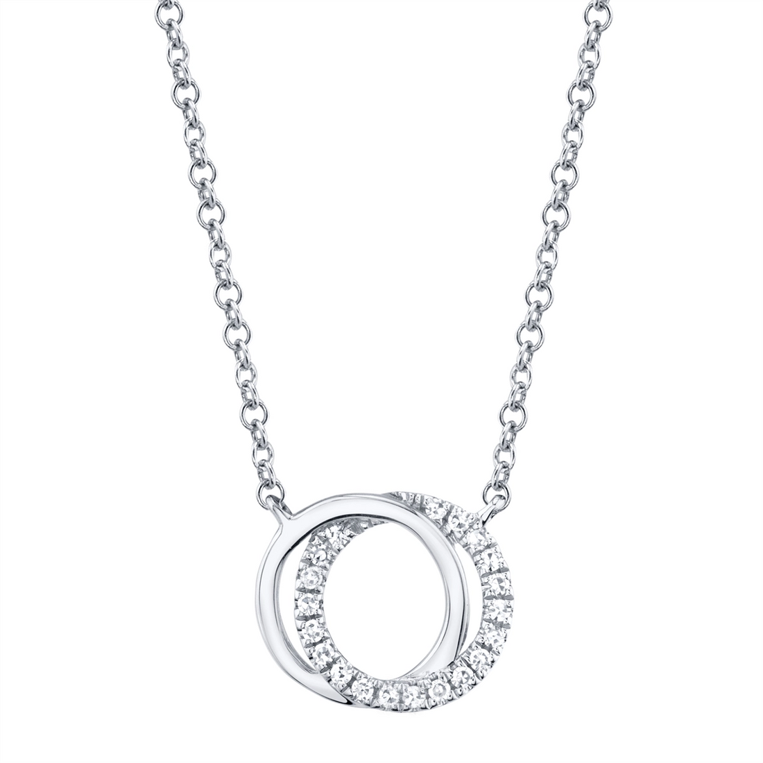 Necklaces Necklaces in White Gold containing Diamond 394044