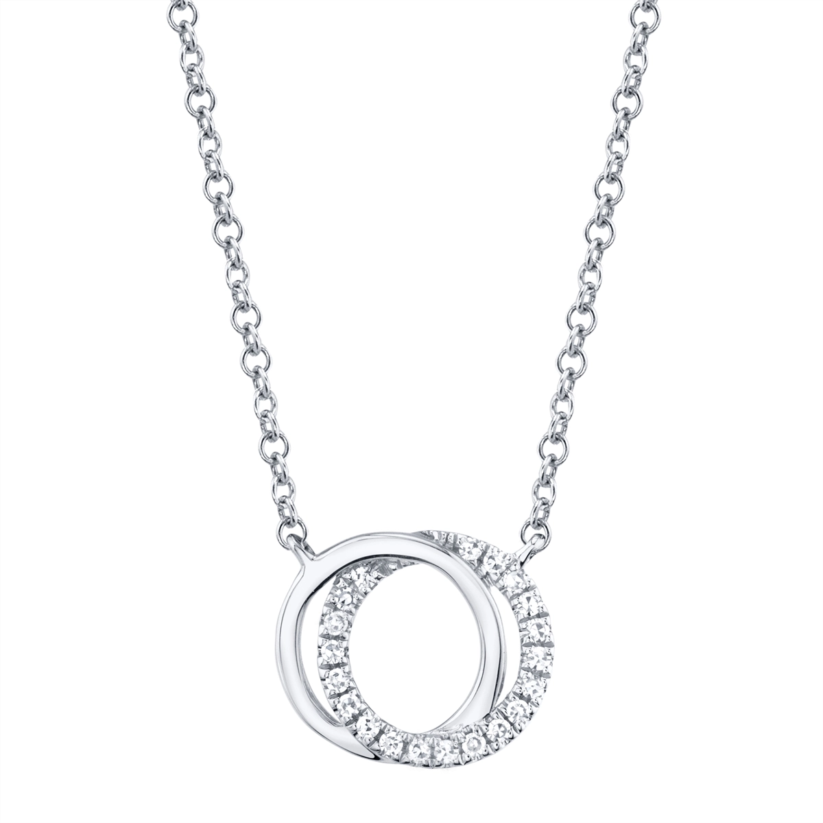Necklaces Necklaces in White Gold containing Diamond 394044