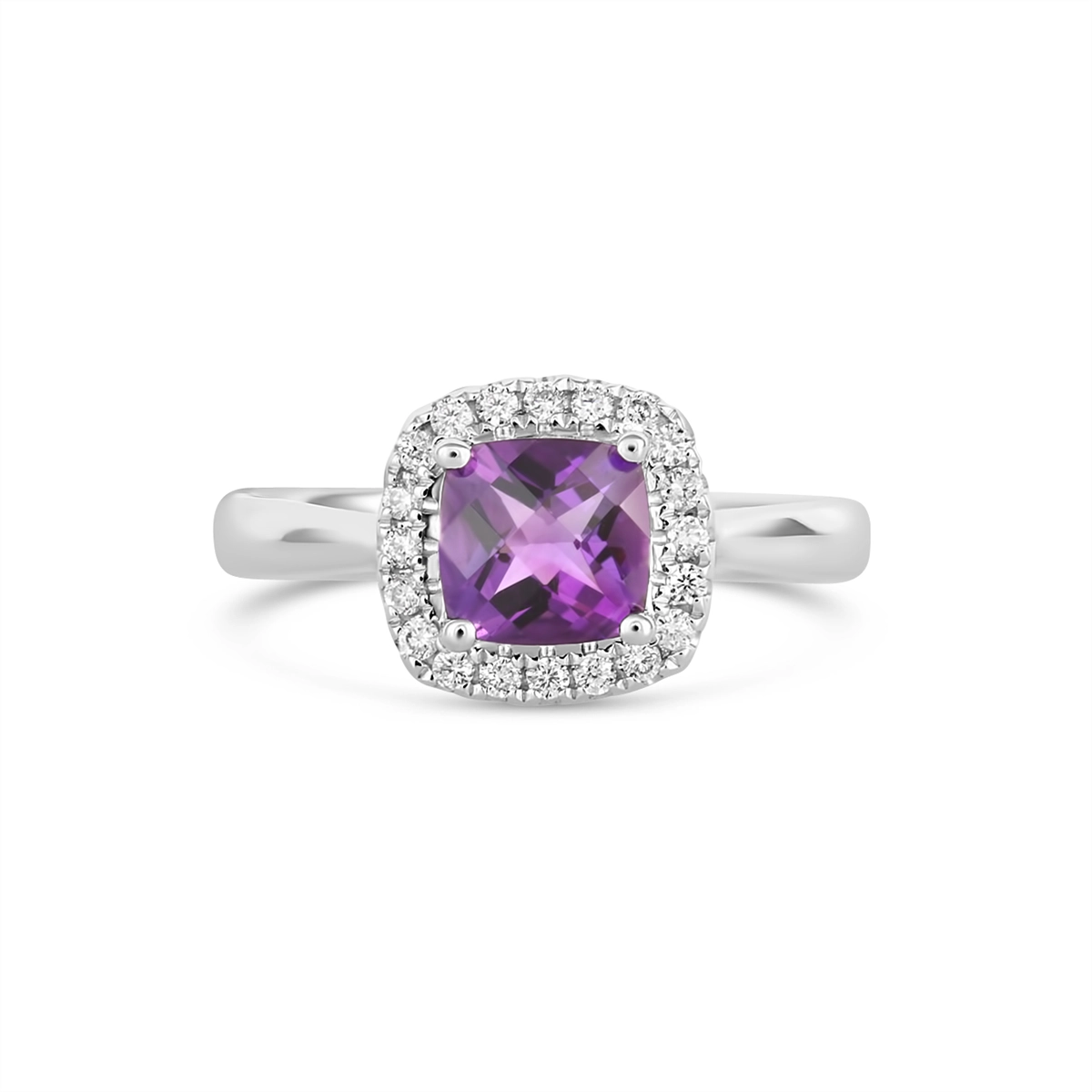 Rings Rings in White Gold containing Amethyst, Multi-gemstone, Diamond STR160CK-A