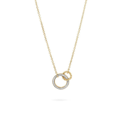 csv_image John Hardy Necklace in Yellow Gold containing Diamond NGX905822DIX16-18