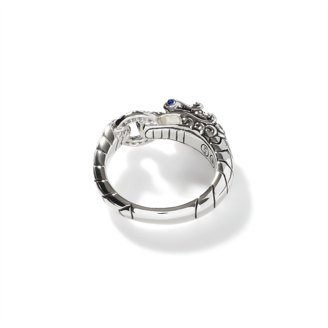 John Hardy Rings in Silver containing Multi-gemstone, Diamond, Sapphire RBP601792BSPDIX7