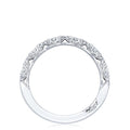 Tacori Wedding Rings in Platinum/Palladium containing Diamond HT 2558 B 1/2